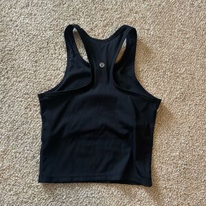 NWOT Black Racerback Tank Top